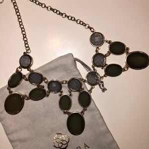 Grey bubble necklace